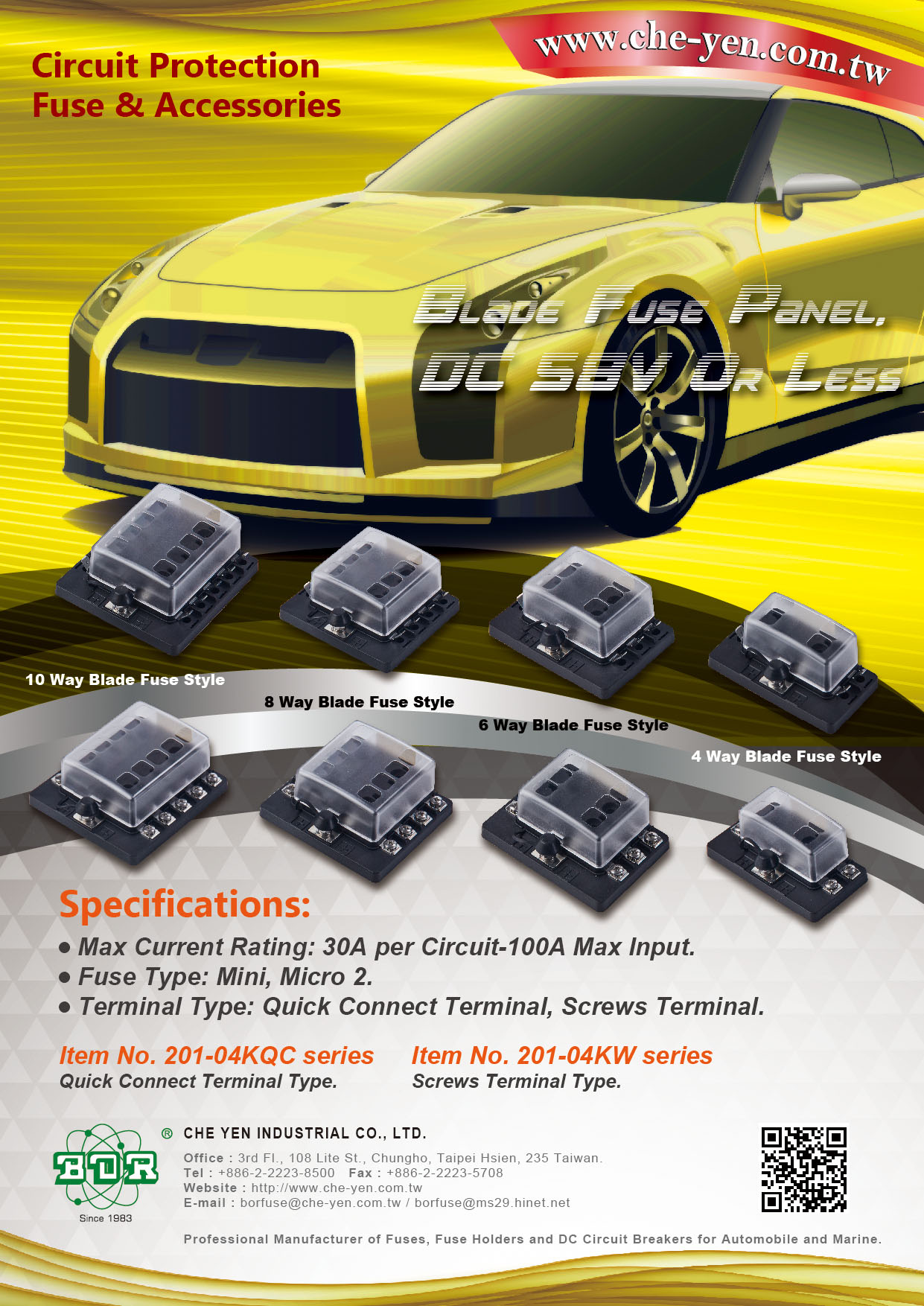 Mini & Mico 2 Fuse Blocks/Fuse Holder