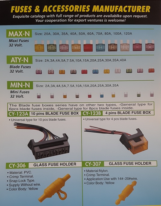 Fuse Holder and Fuse